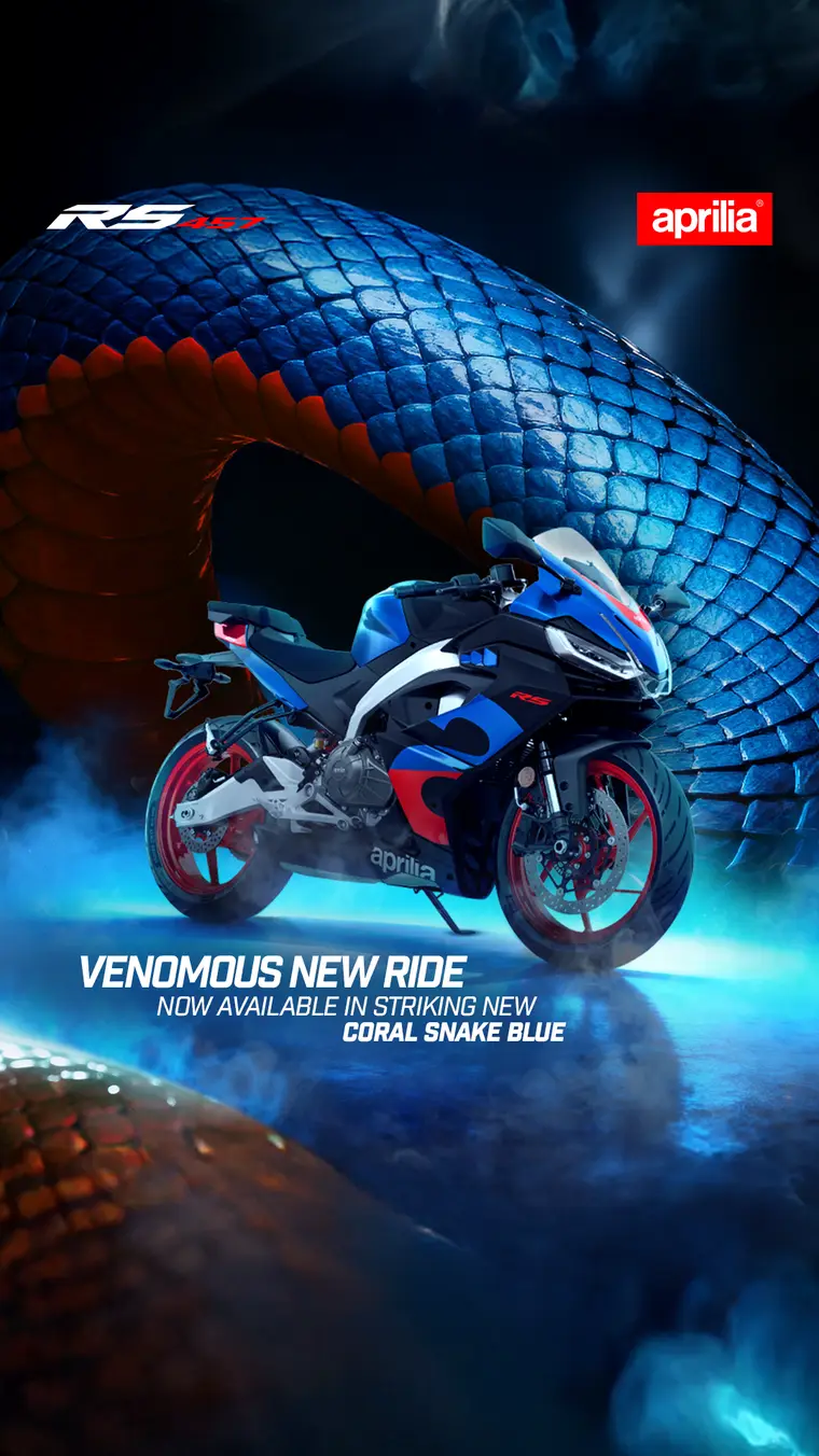 Aprilia ad creative: Venomous New Ride