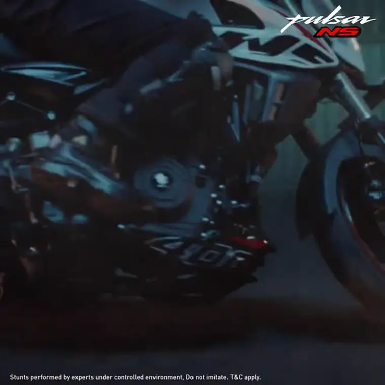 Bajaj Auto ad creative: pulsar NS