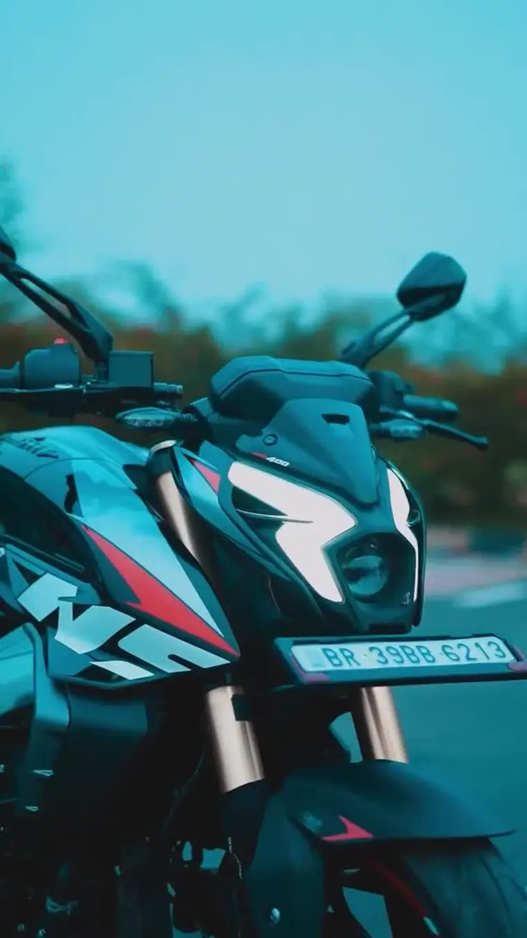 Bajaj Auto ad creative: NS400Z