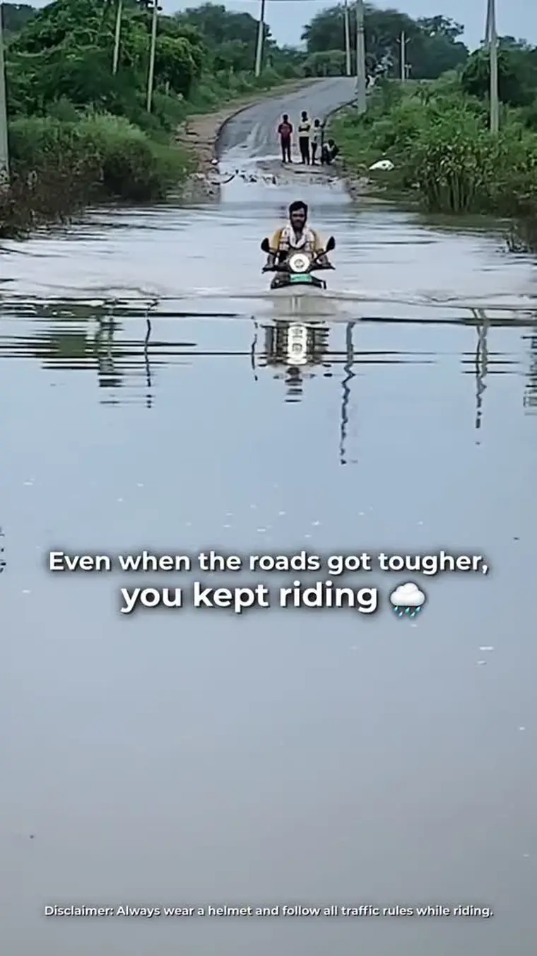 Bajaj Chetak ad creative: Chetak