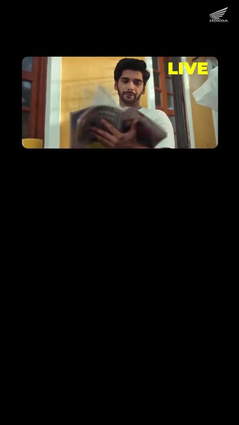 Honda 2-Wheelers ad creative: LIVE YOUR STORIES