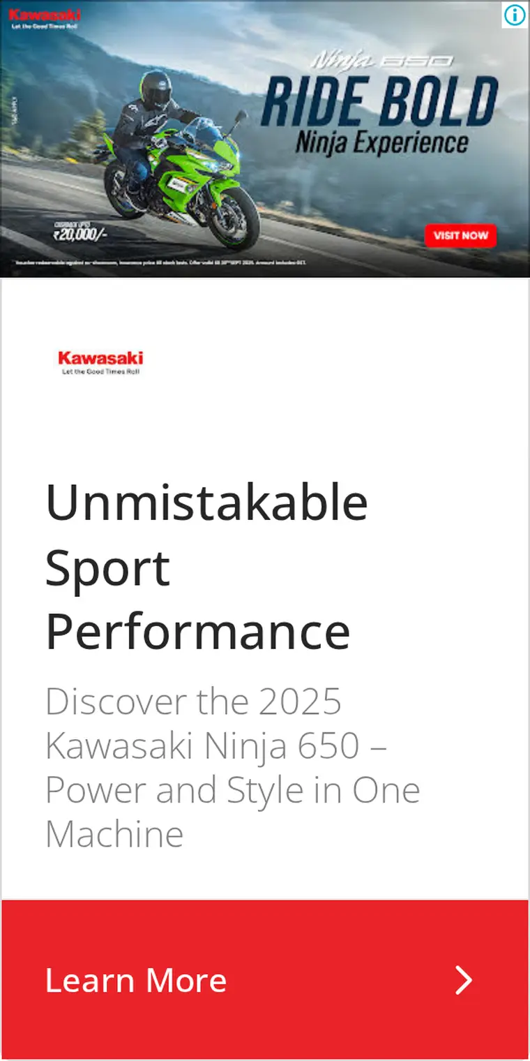 Kawasaki ad creative: Kawasaki Ninja 650 Promotion
