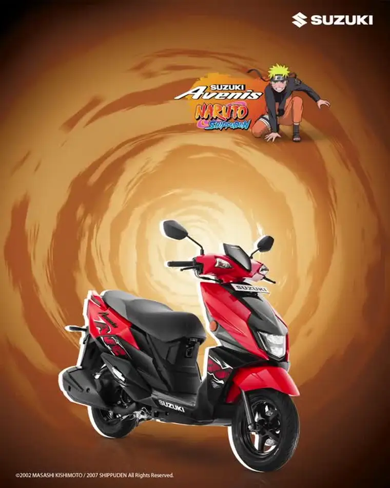 Suzuki ad creative: Avenis MADE FOR EVERY MOVE