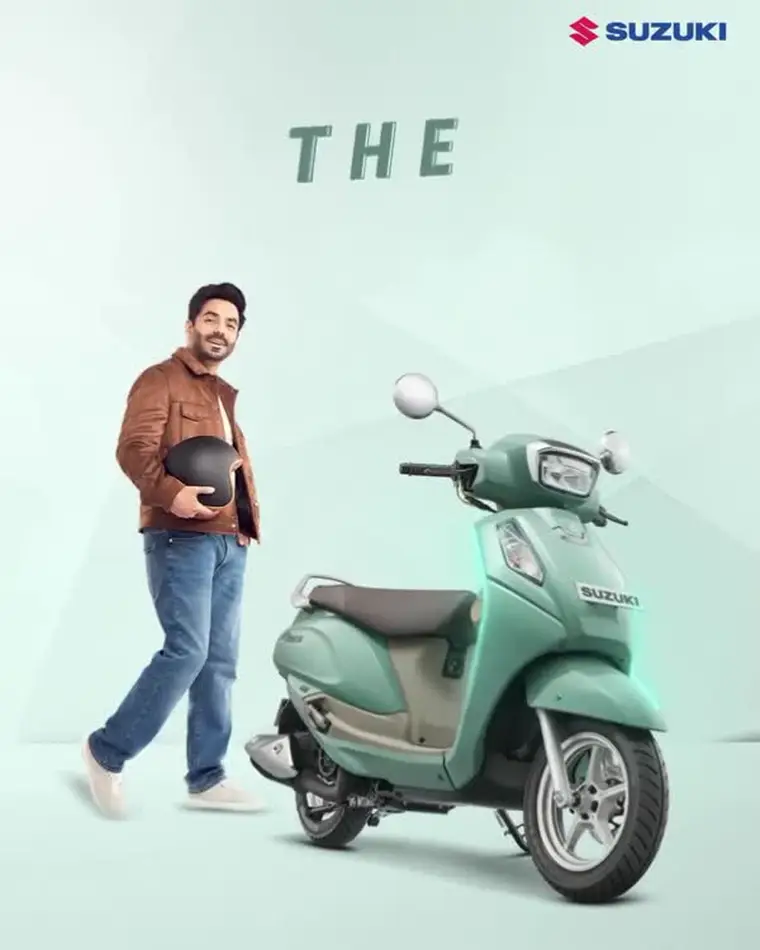 Suzuki ad creative: Suzuki Access 125: The Efficient Brag