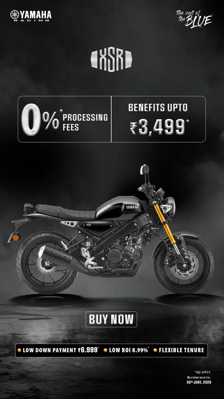 Yamaha ad creative: XSR