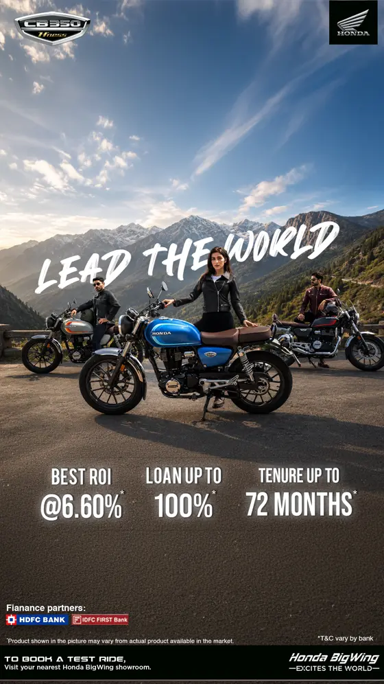 Honda BigWing India Lifestyle ad