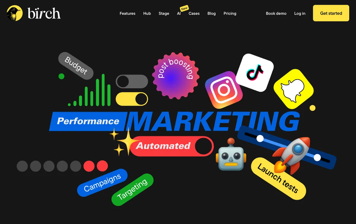 Revealbot homepage