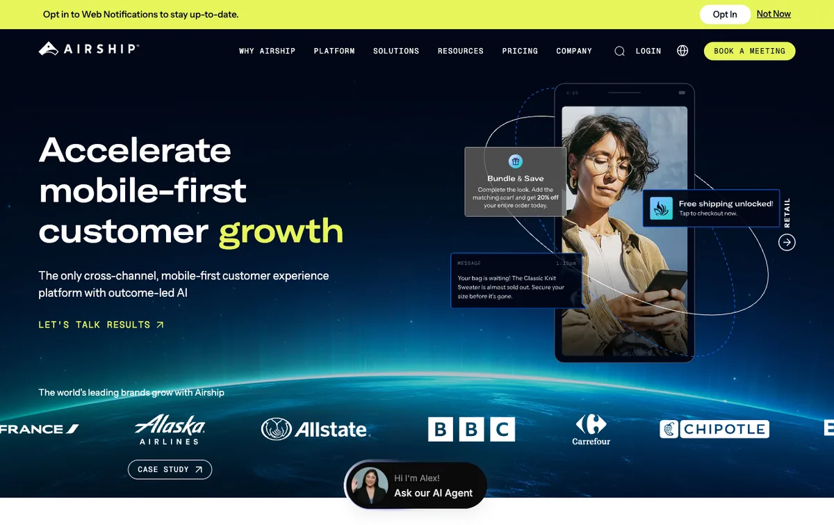 Airship homepage