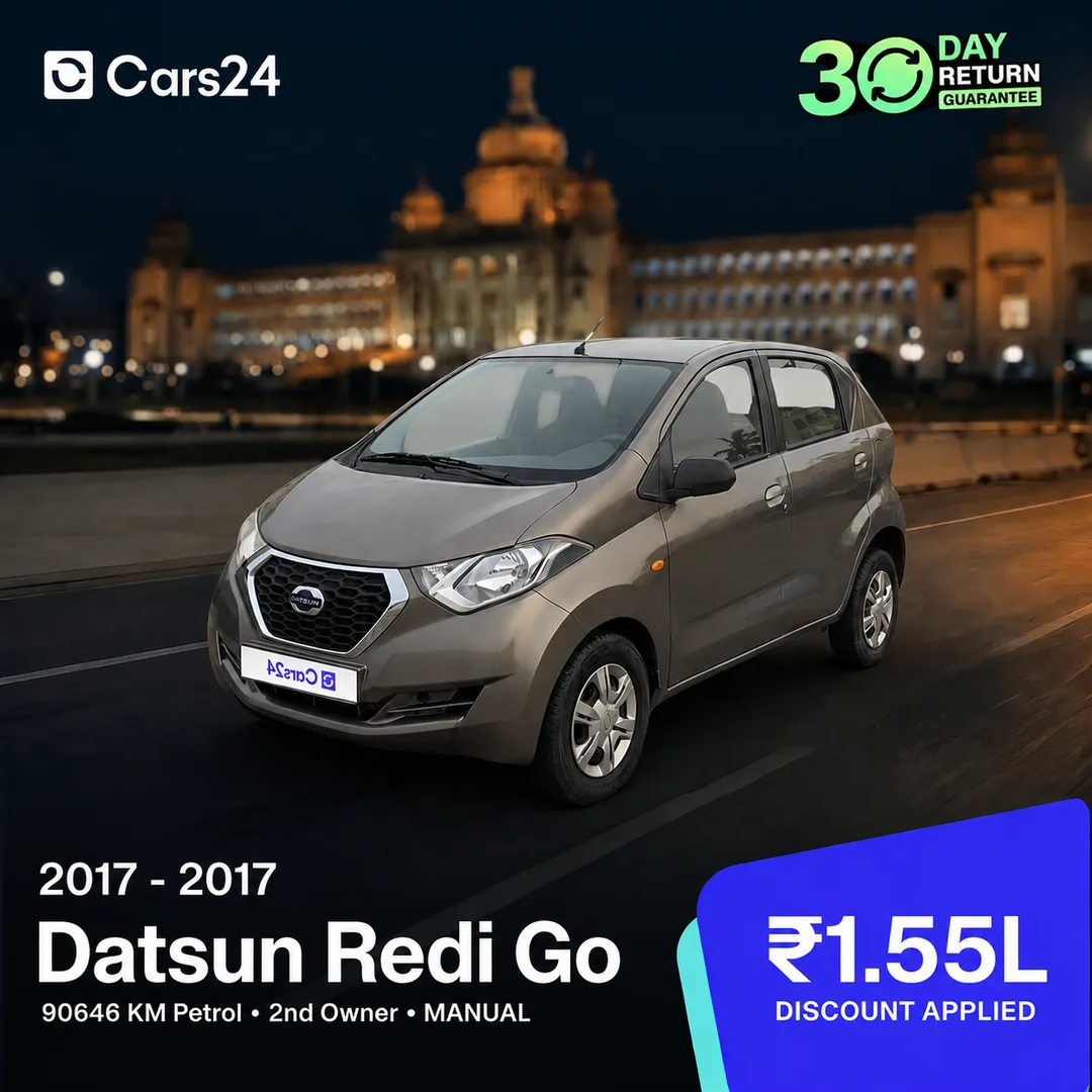 2017 Datsun Redi Go — creative built with Hawky