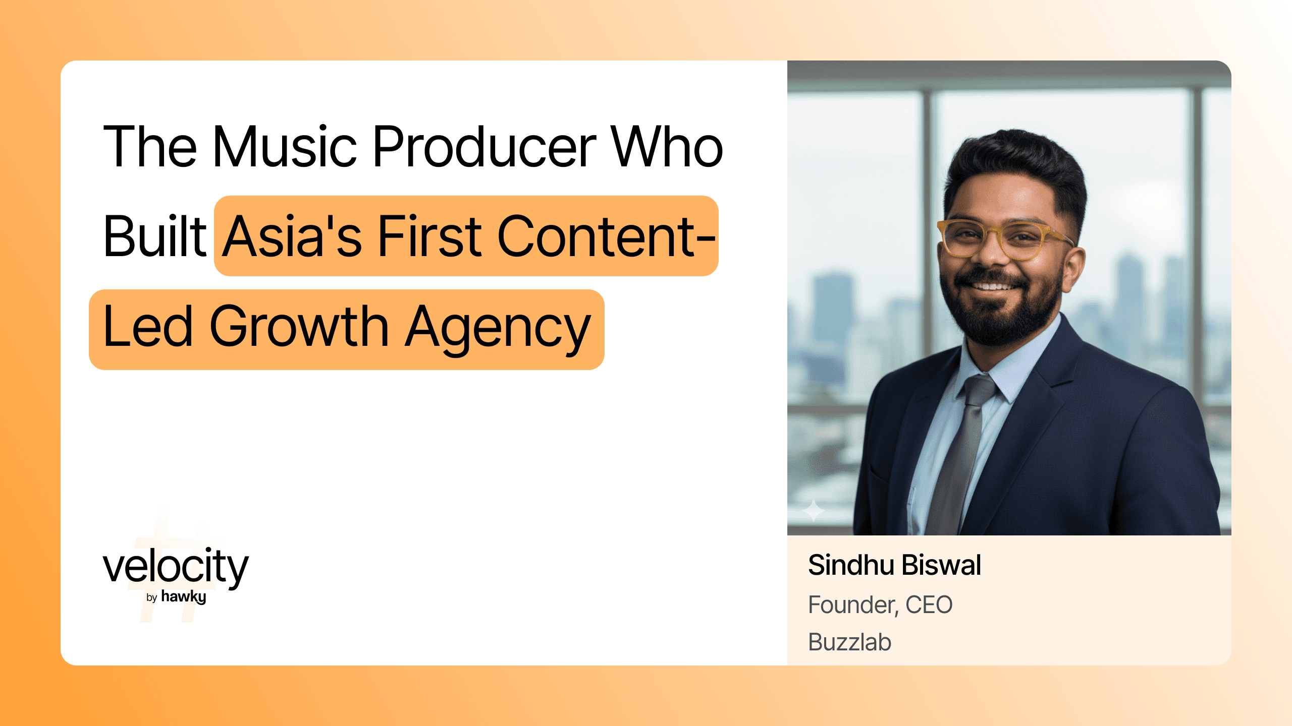 The Music Producer Who Built Asia's First Content-Led Growth Agency