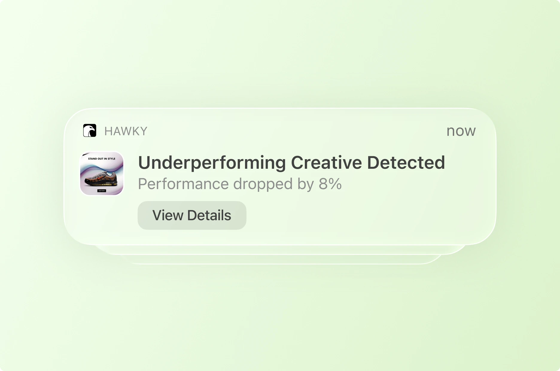 Instant Underperformer and Creative Fatigue Alerts